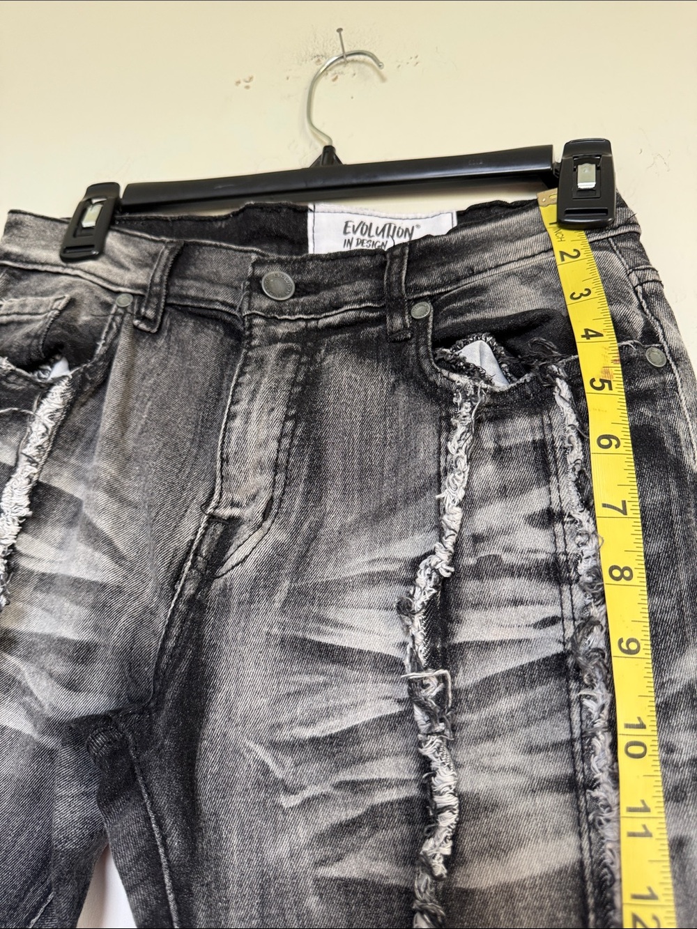 Evolution In Design Women’s Distressed Grey Jeans - Unbranded - Picture 3 of 12